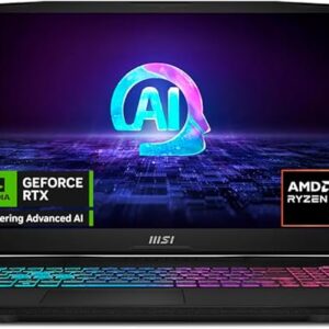 MSI Laptop Gaming Katana A17 | AI Ryzen 9-8945HS | Nvidia GeForce RTX4070 | 32GB RAM 1TB SSD |17.3" FHD | Teclado en español