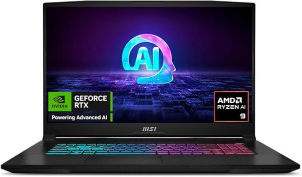 MSI Laptop Gaming Katana A17 | AI Ryzen 9-8945HS | Nvidia GeForce RTX4070 | 32GB RAM 1TB SSD |17.3" FHD | Teclado en español